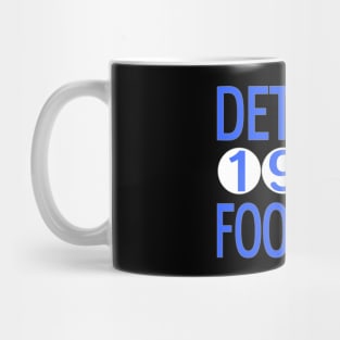 Detroit Football Classic Mug